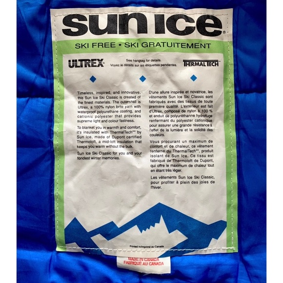 Vintage 80’s Sunice Ski Jacket Neon Colorblock Waterproof 90’s Retro - Picture 12 of 15